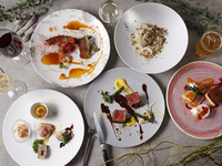 【個室確約】フリーフローと楽しむ秋麗冬華スタンダードコース＋3時間飲み放題（4～10名）