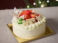 【通常予約_一般】クリスマスショートケーキ 5号サイズ
