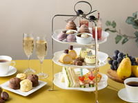 秋アフタヌーンティー 2時間カフェフリー　乾杯スパークリングワイン付き