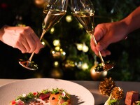 2025クリスマスディナーコース『ノエルB』早期特典付き！（乾杯用グラスシャンパン　モエ・エ・シャンドン）