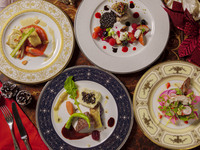 【12月限定・Lunch】海の舎クリスマスコース ～聖彩～＋ノンアルコールペアリングワイン