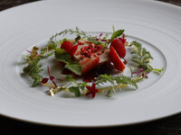 Menu de Noël 2025 with pairing wine