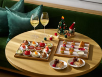 Christmas Afternoon Tea + Champagne Cocktail Sofa guarantee