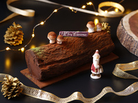 Advanced Purchase [2025 Christmas] Bûche de Noël Chocolate & Orange 8,000 yen