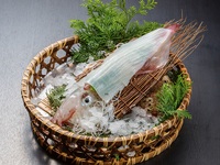 【松月】生魚片、對馬星鰻天婦羅等共9道菜品