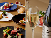 【2025 Xmas】オマール海老やフォアグラ、国産牛フィレ、キャビアなど豪華食材で贈るクリスマスディナーコース＋乾杯はルイヴィトンが造る希少シャンパン！！