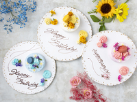 【BKプラン{全6品}】マカロンケーキ付スタンダード記念日プラン(※メッセージは要望欄にて)※週末+300円