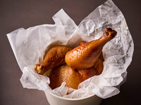 スモークチキン レッグ ハーフ　4ピース詰合せ 【 ¥3,800円(税別) 】