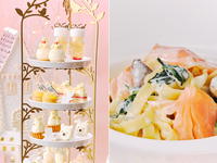 土日祝【パスタランチ】ホワイトベアのクリスマスアフタヌーンティー