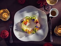 Dec 20–Dec 25 [Christmas Lunch] La Rose Christmas Special Course (¥13,000, tax included)