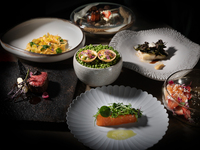 【窓際】記念日プランDinner Luxeコース6皿　