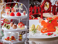 犬同伴【スペシャルデザート付】ハピネス クリスマスアフタヌーンティー（土日）