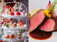 【ステーキランチ】ハピネス クリスマスアフタヌーンティー（平日）