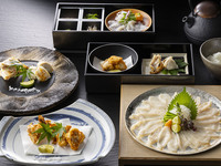 [Dinner]Fugu Ochazuke Tasting Selection