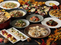 【土日開催/豪華ズワイ蟹付き（半肩）】秋の味覚満喫♪Autumnイタリアンディナービュッフェ（10月/11月）～大人～