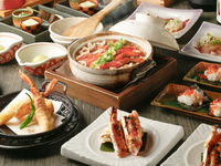 Gegarandeerde privéruimte voor welkomst-/afscheidsfeesten [Luxe Kaiseki] Speciaal geselecteerde Wagyu-biefstuk en zeevruchtenchirashizushi ★ Speciaal welkomst-/afscheidscadeau: dessert met bericht en gepersonaliseerde service voor het etiket van de mousserende wijn