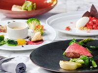 【10月限定】乾杯スパークリングワイン＋2時間飲み放題付！横浜野菜のバーニャカウダ＆メインがオマール海老か黒毛和牛が選べる贅沢ランチ