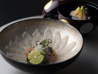 Seasonal special  Pufferfish　course　