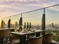 [Outdoor Plan] Autumn Terrace Experience: Guaranteed terrace seating with a view of Osaka Castle, 90 minutes of free flow