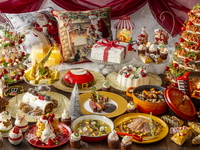 早割！＜12月20日～25日限定 ヒルトンブランチ＞★大人10％割引 ★クリスマススペシャルビュッフェ★第１部11:30～13:00 ※2部制(90分) 
