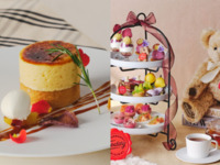 《11/22良い夫婦の日＊乾杯酒プレゼント》【土日祝・蜜芋とチーズのブリュレタルト付き】ハーマンテディの芋＆シャインマスカットのアフタヌーンティー（2時間カフェフリー）