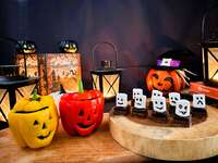 Optional: Whole bell pepper stuffed with squid-ink risotto + marshmallow brownie