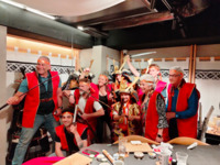 【16:30】３種類の寿司体験と職人実演ショー（デザート付きコース）