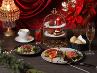 【Xmas2025】12/19～25　クリスマスランチコース×ミニアフタヌーンティー×TWGカフェフリー 乾杯スパークリング付き