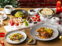 クリスマスアフタヌーンティー × ランチコース