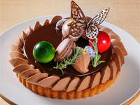 【クリスマスケーキ】九州産デコポンとハイカカオのチョコレートタルト(15cm)