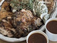  THANKSGIVING Turkey Complite Package 《Sliced whole turkey+Whole tart》