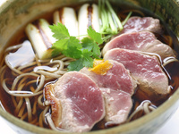 【事前決済】年越し鴨南蛮そば（2人前）2407円(税抜)