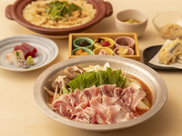 茶茶　美名豚チゲのコース【優】お料理のみ　7品　5400円