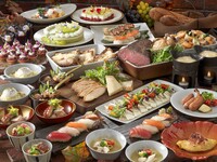 [One reservation per day — unlimited stay] Lunch (Adult) "Autumn Premium Buffet — Meat, Cheese & Grapes"