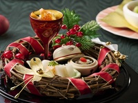 【Xmasディナー2025】クリスマス懐石＋スパークリングも選べる1ドリンク（12/24水・25木）