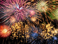 【Special Plan / Sushi Course】An Enchanting Evening with Yodogawa Fireworks