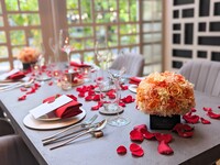 [Christmas Limited] Rose Table Setting x Chef's Special Course with Wagyu Beef and Lobster (90 minutes)