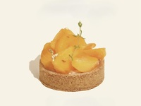 【テイクアウト】柿タルト(8cm)