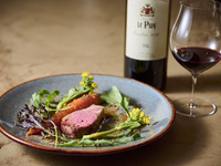 ディナーコース+ゼブラストライピング