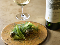 Dinner course with alcohol premium pairing 