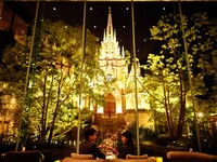 ＜Xmas2025プロポーズ・薔薇40本＞『窓際席 シャンパン＆クリスマスケーキ＆プレゼント付きホワイトベアのクリスマスアフタヌーンティー』❄降り積もる真っ白な雪❄ホワイトで仕上げたスイーツの数々！マリアージュフレールもお替り自由　12月20日（土）～12月25日（木）