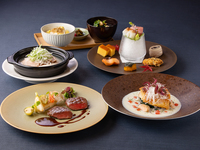 11/7～1/20【土休日】ダブルメインのプリフィクスランチコース　※1/1～1/4を除く