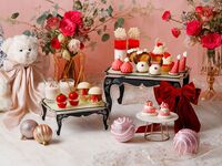 【テラス席】ピンクフル・ホリデーアフタヌーンティー　平日/予約制