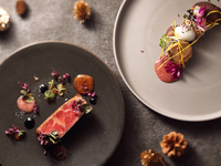 [Sekka] ~Fleur de Neige~ Christmas Dinner "Japanese Black Beef and Fish"