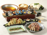 120分飲み放題付き＜蟹すき鍋＞10,000円