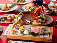 【Xmas2025】－Ebizome－ Yonezawa beef, Ise lobster and seafood Teppanyaki Course (Entry 5:30 p.m.)