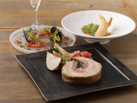 60種類の2h飲み放題付　美名豚ロースト・合鴨のリゾットなどコスパ最高スタンダードプラン　全7品　【～ricordo course～】