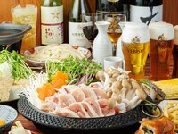 【日～木限定】忘年会にぴったり！旨味あふれる鶏すき焼きを主役に旬の味覚をたっぷり堪能プラン