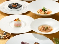 Serenity  special Xmas dinner  ワインペアリング4杯付