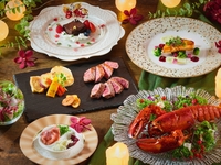 【クリスマス限定ディナー】クリスマス ペアディナーBコース 　　　　　　　　　1部　17:30～19:00　　2部　19:30～21:00